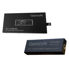 Questyle M12i Mobile Headphone Amplifier with DAC (Black) - 3.5mm, MFi Certified