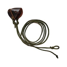 Shepherd Sling Handmade Paracord Leather Throwing Sling Old-Fashioned Slingsh...