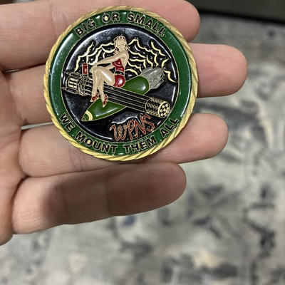 #ad Weapons USAF challenge Coin from Osan ROK great condition and rare $50.00