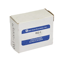 Del-Tron RS2-1 Crossed Roller Linear Slide, 1" Travel, 2" x 0.75" x 1.75", 4.1oz