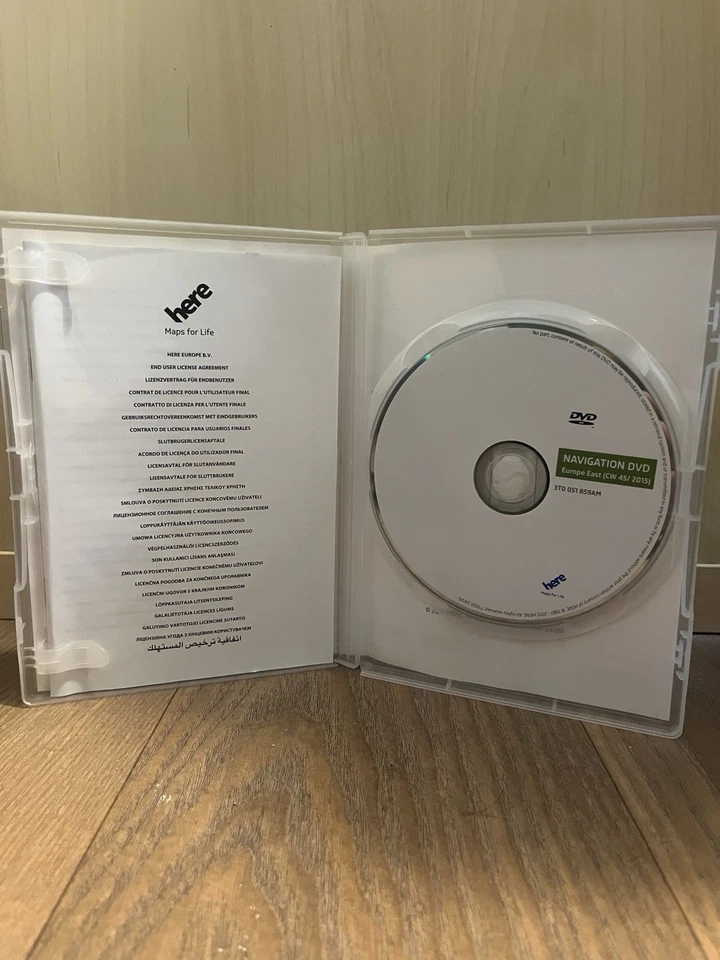 Navigations DVD Europa East (CW45/2015) - Bild 3 von 3
