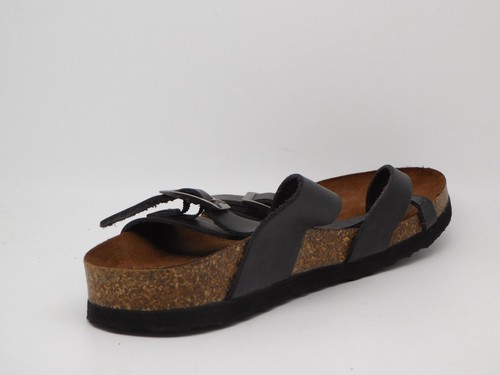 Mountain Soles Causal Footwear Women Leather Sandals Toe Loop Strappy US Size 7 - Picture 9 of 11