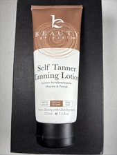 Beauty by Earth Self Tanner Body Lotion Medium To Dark 7.5 oz New Sealed, No Box