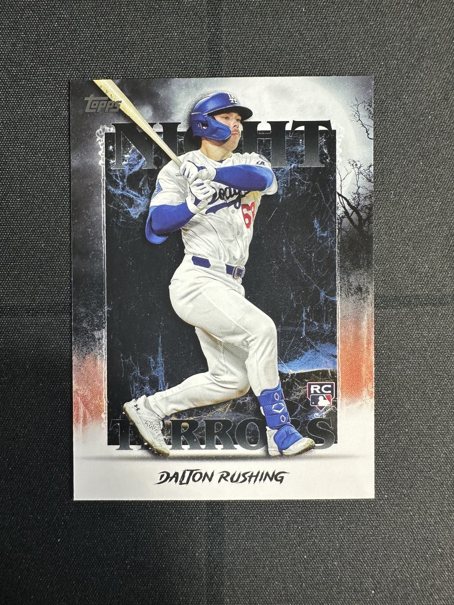 2025 Topps Update Night Terrors #NT-24 Dalton Rushing RC Rookie 