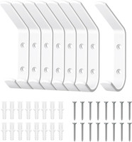 8 StüCk Garderobenhaken Garderobenleiste Hakenleiste Garderobe Kleiderhaken Wand
