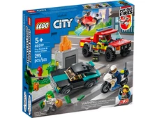 LEGO CITY 60319 - FIRE RESCUE AND POLICE CHASE