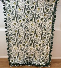 Green Frog Double-sided/Reversible Fleece Blanket Throw 21 46in W X 65in L 