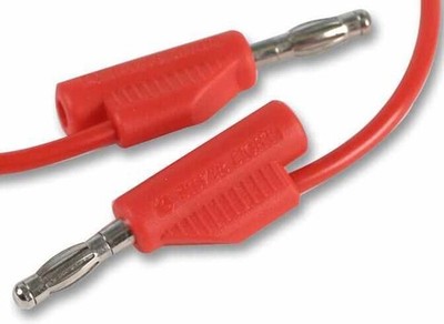 PRO SIGNAL - Roter 4mm Bananenstecker-Testleiter