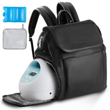 Breast Pump Backpack, Breast Feeding Bag with Ice Pack, Fits for S1/S2, Pumping