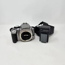 Canon EOS Rebel XT Digital SLR camera body Tested Working W Battery