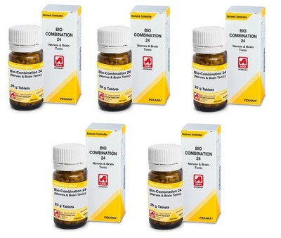 ADEL Bio-Combination 24 5×20g - FivePhos Tonic Nerves & Brain Natural Energy