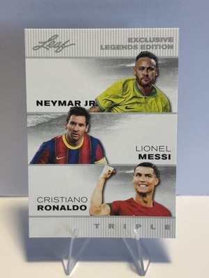 Cristiano Ronaldo ''Special Release'' 2025 Triple Edition #ELE-11 Soccer Card
