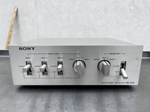 SONY SB-500 Tape Recorder Selector tested 【Excellent】Vintage Rare
