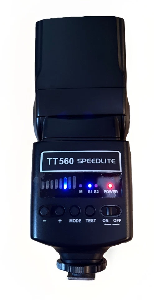 Neewer TT560 Flash Speedlite, Camera Speedlight for Canon/Sony/Nikon - Image 3 of 4