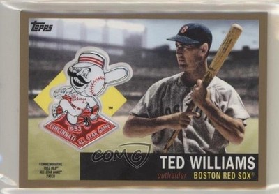 2018 Topps MLB All-Star Logo Gold 29/50 Ted Williams #ASP-TW Patch HOF ii1