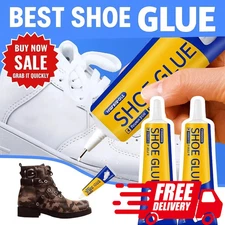 Shoe-Fix Glue: Pro Grade Shoe Repair Glue Adhesive for Boots, Heels, Soles, More