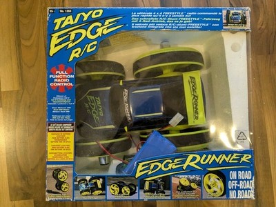 Taiyo Edge R/C EDGE RUNNER | Vintage FERNGESTEUERTES AUTO | 4-Rad Antrieb