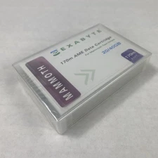 Exabyte Mammoth 20GB/40GB 170m AME Data Cartridge (Lot of 8)