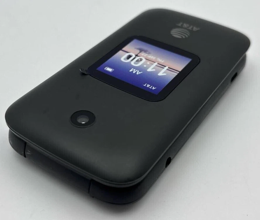 Teléfono abatible Alcatel Smartflip 4052R AT&T 4G cubierta personas mayores GRANDES números bloqueo Foto 2 de 4