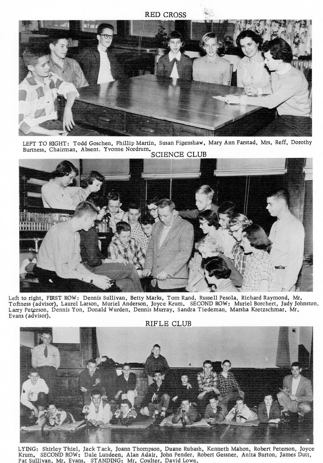 1955 Central High School Yearbook, East Grand Forks, Minnesota eBay