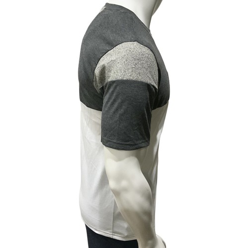 NUEVO CON ETIQUETAS ECKO UNLTD. Precio de venta sugerido por el fabricante $44.99 CAMISETA HOMBRE GRIS BLANCO CUELLO REDONDO MANGA CORTA TALLA M - Imagen 3 de 5
