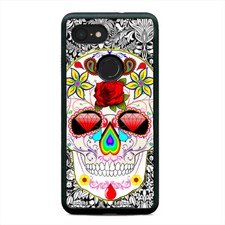 Halloween Sugar Skull Day of the Dead Case Cover For Google Pixel 3 3XL 2XL