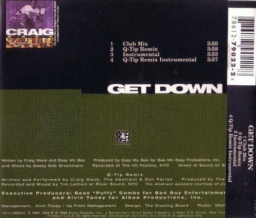 Craig Mack - Get Down (Remix) (CD, Maxi) - Bild 2 von 3