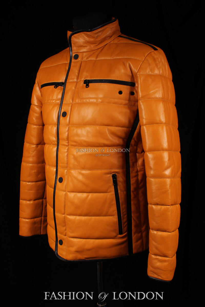 PARMA Mens PUFFER Italian Lambskin 