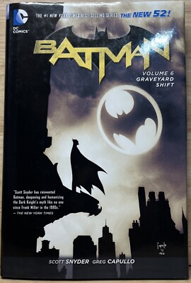Batman Vol. 6: Graveyard Shift (The New 52) - Hardcover By Snyder, Scott - GOOD