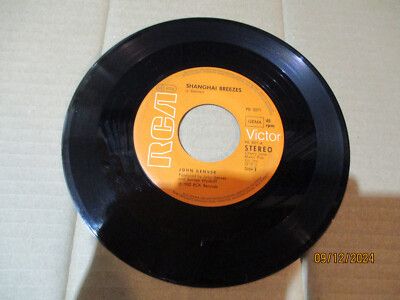 (5) 7'' Single Vinyl - John Denver - Shanghai Breezes