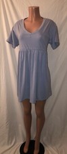 **Gorgeous Powder Blue Sweater Babydoll Dress~Size Small**