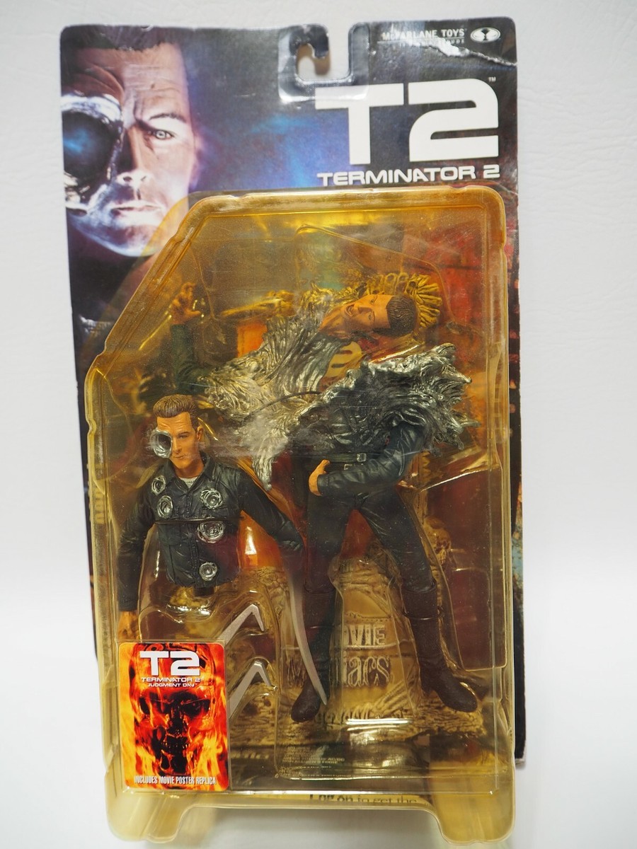 T2 Judgement Day Terminator T-1000 Movie Maniacs 4 McFarlane