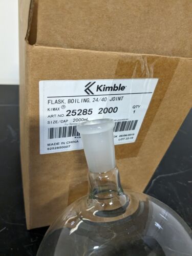 Kimax 2000 ml Einhals-Rundkolben, 24/40 25285 - Bild 2 von 5