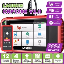 2025 Launch CRP129E V2.0 OBD2 Scanner Car Diagnostic Tool SRS ABS SAS 12 Resets