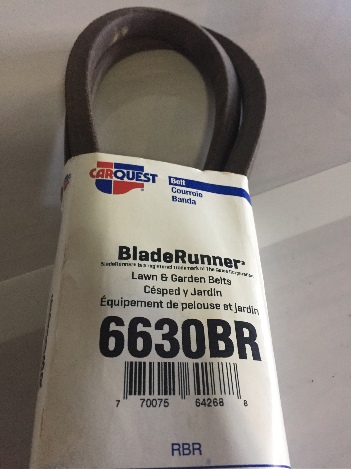 Gates 6630BR BladeRunner Lawn and Garden Belt CarQuest 770075149255 eBay