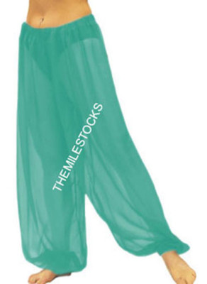 TMS Slit Harem Yoga Pants Belly Dance Gypsy Costume Tribal Pantalons 25 Colors E