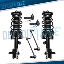 Front Struts and Sway Bars Tie Rods for 2013 2014 2015 2016 2017 Honda Odyssey