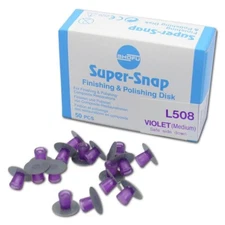 Shofu Super Snap Finishing Dark Violet Regular Discs Safe Side #L508 50pcs/Box