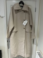 Zara Ladies Viscose Long Coat Size S Bnwt