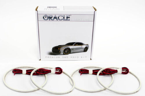 2008-2014 DODGE CHALLENGER RED PLASMA HALO HEADLIGHT RINGS KIT by ORACLE - Picture 2 of 7