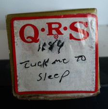 QRS piano roll 1684 Tuck Me to Sleep