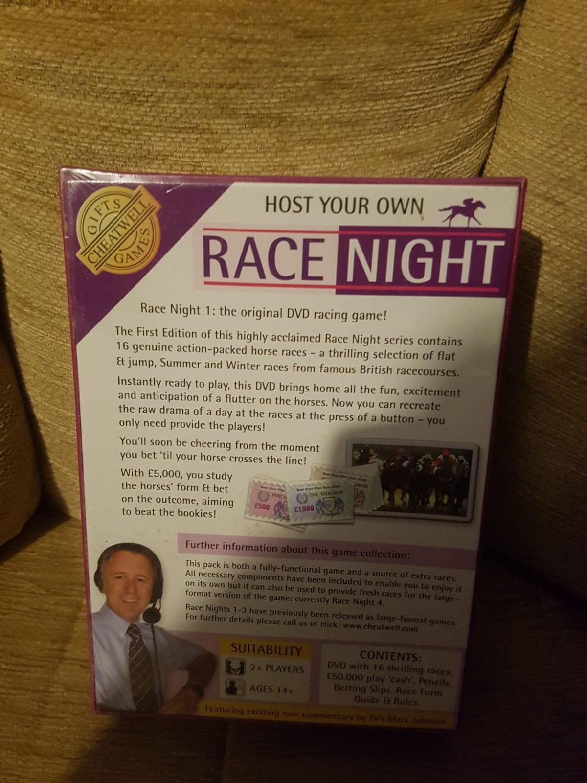 New race night dvd game eBay