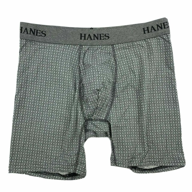 Hanes Premium Men's Stretch Long Leg Boxer Briefs Pouch FlyFront Cotton Spandex eBay