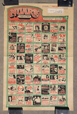 Nuart Theatre LA Art House Movie Schedule Poster Christmas 1970's