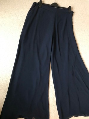 navy evening trousers