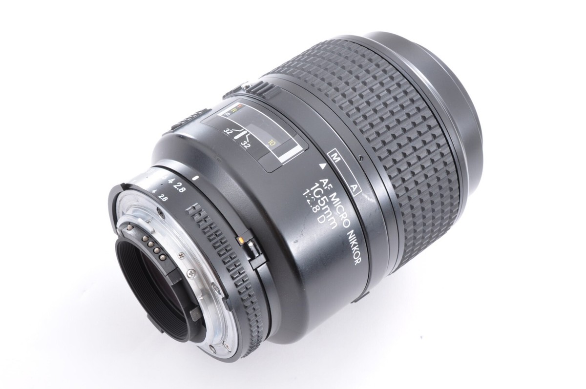 Nikon AF Micro Nikkor 105mm F2.8D Macro Lens [Excellent+5