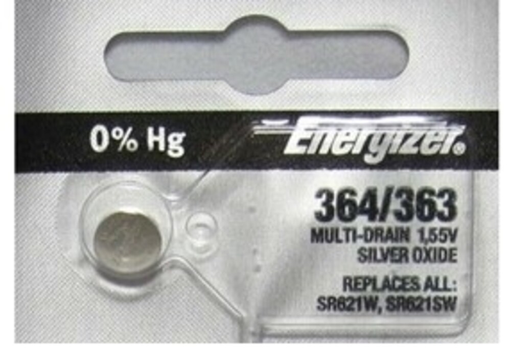 4 x FRESH Energizer 364/363 SR621SW Watch Batteries Brand New Ships