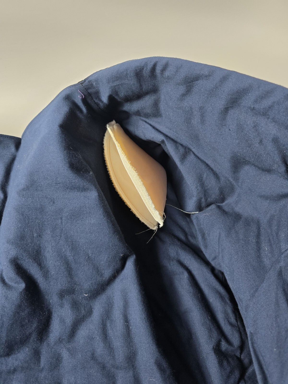 Vintage Quilted Patchwork Chore Jacket XL Red/Whi… - image 10