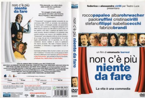 THERE IS NOTHING MORE TO DO DVD ROCCO PAPALEO PAOLO RUFFINI by EMANUELE BARRESI - Picture 1 of 1