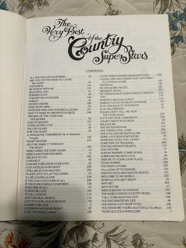 Vintage Songbook: Country Superstars, Voice / Piano / Guitar Music - Picture 2 of 5